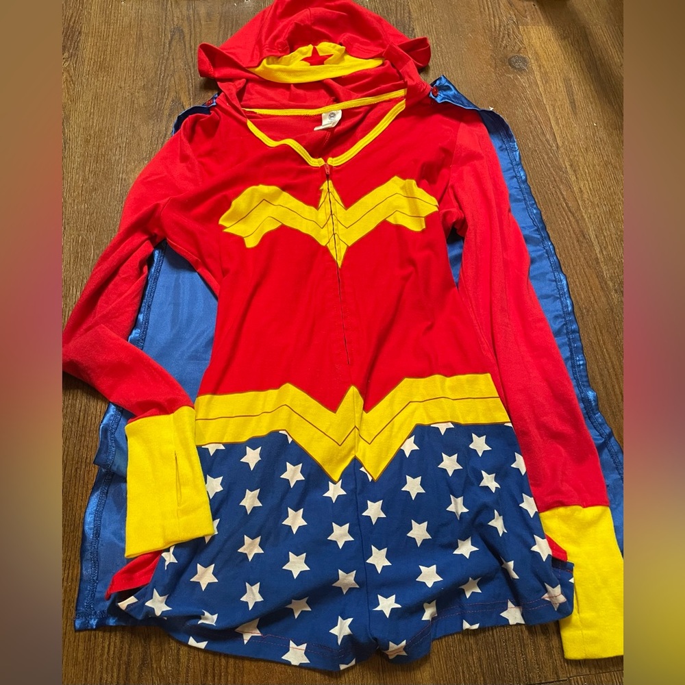 Wonder Woman costume Pajama Romper
